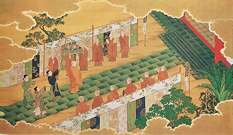 Études auprès du moine Huiguo Kasho